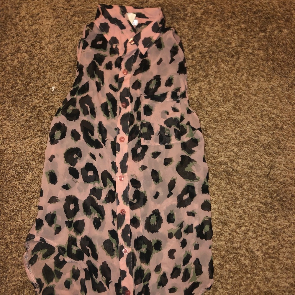 Cheetah Blouse